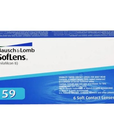Bausch & Lomb Soflens 59 Monthly Contact Lenses - 6 Pack